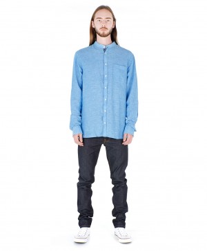 Mandarin Collar Shirt