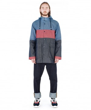 Colourblock Parka