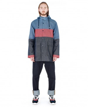 Colourblock Parka