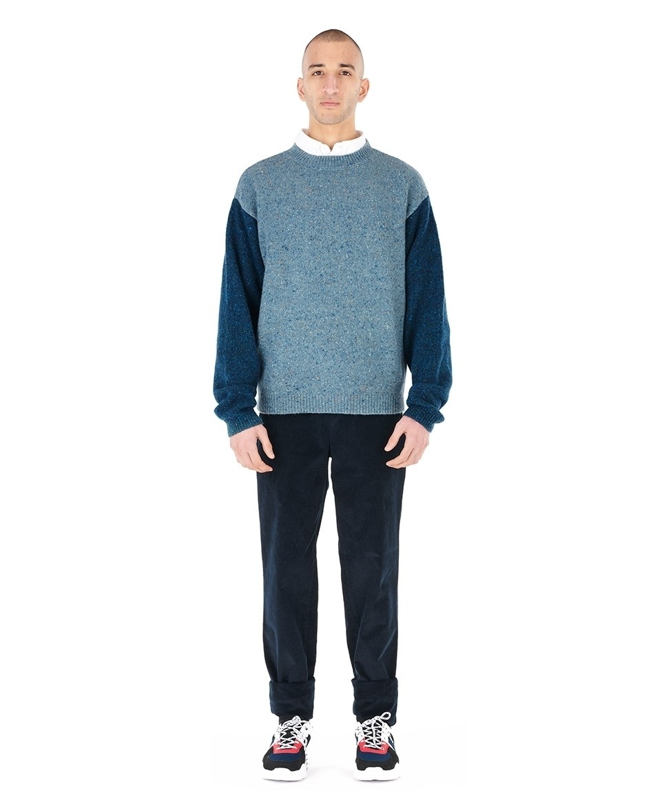 Bi-Color Sweater